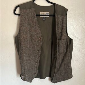 Stormy kromer Vest with Olive Back